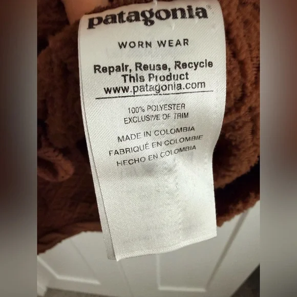 Patagonia Women's Rust Cowl Neck Sweater - Picture 6 of 7